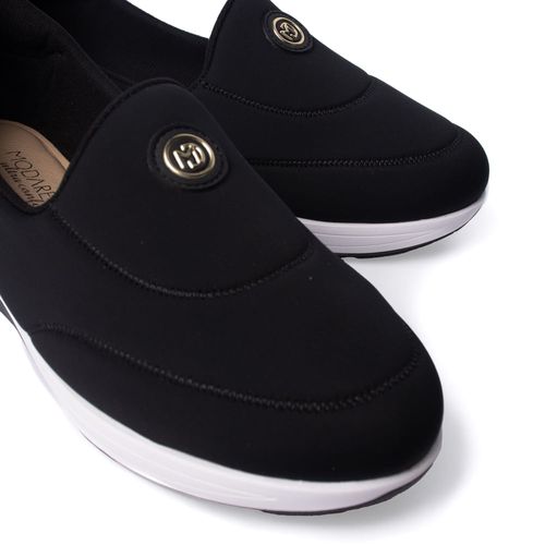 Tênis Feminino Modare Slip On Tecido Preto