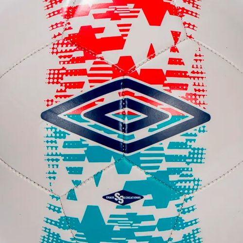 Bola de Campo Umbro Formation Branco/Vermelho