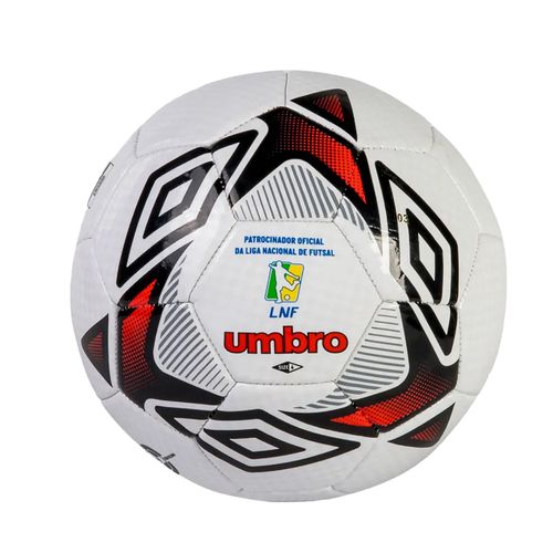 Bola de Futsal Umbro Primal Branco/Vermelho