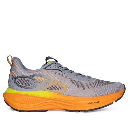 Tênis Masculino Olympikus Pride 4 Cinza/Laranja
