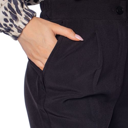Calça Feminina Facinelli Reta Alfaiataria Preto