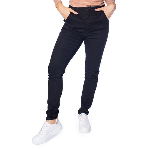 Calça Feminina de Sarja Max Denim Skinny Premium Preto