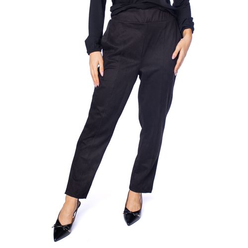 Calça Feminina Rovitex com Frisos Preto