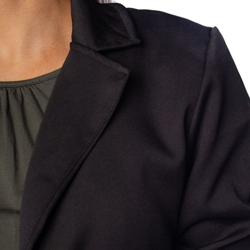 Blazer Cropped Feminino Habana Preto