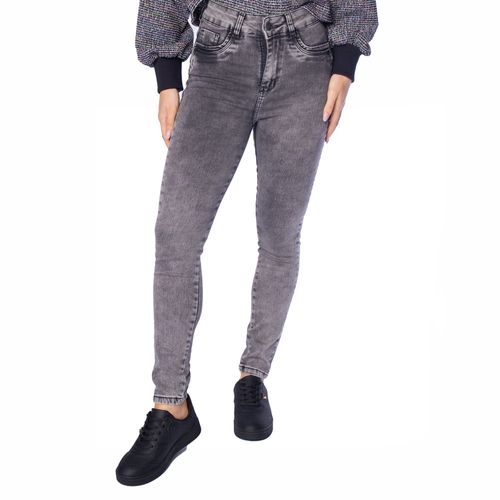 Calça Feminina Sawary Jeans Skinny Levanta Bumbum Preto