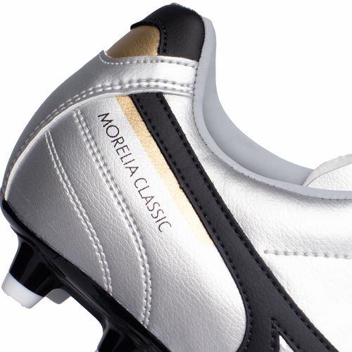 Chuteira Mizuno Morelia Classic Campo Prata/Preto