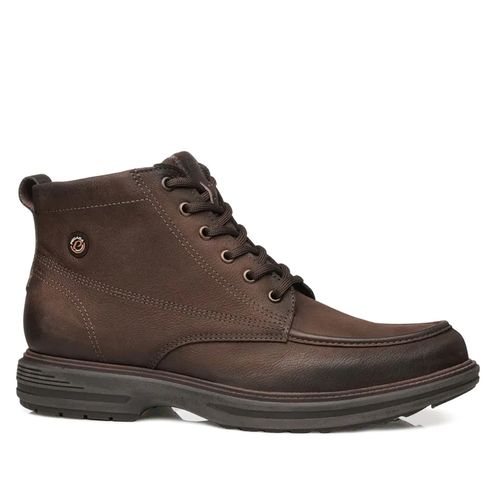 Bota Masculina Pegada Toronto Couro Rustic Marrom