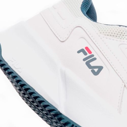 Tênis Masculino Fila Precision Branco/Marinho