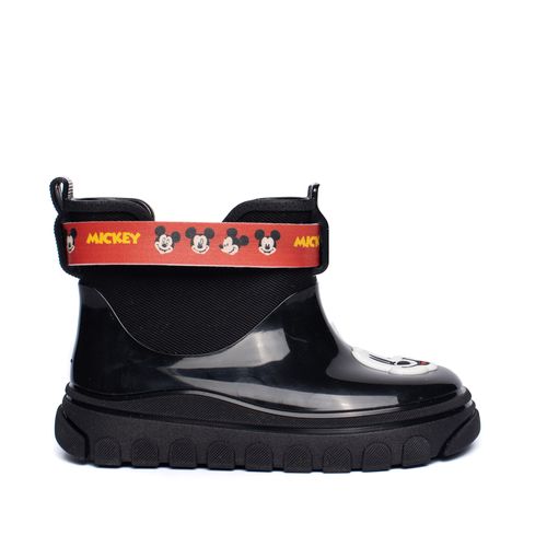 Bota Galocha Infantil Grendene Disney Mickey Baby Preto