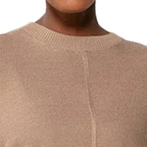 Blusa Feminina Biamar Tricot Básica Bege Escuro