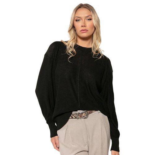 Blusa Feminina Biamar Tricot Básica Preto