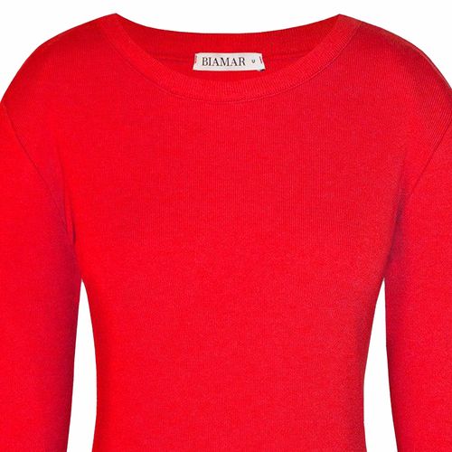 Blusa Feminina Biamar Básica Modal Vermelho