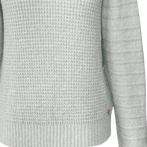 Blusa Feminina Biamar em Tricot com Gola Alta Off White