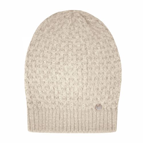Touca Feminina Biamar em Tricot Bege Claro