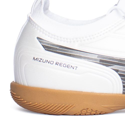 Chuteira Futsal Mizuno Regent IN Branco/Preto