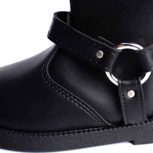 Bota Infantil Molekinha Cano Médio Preto