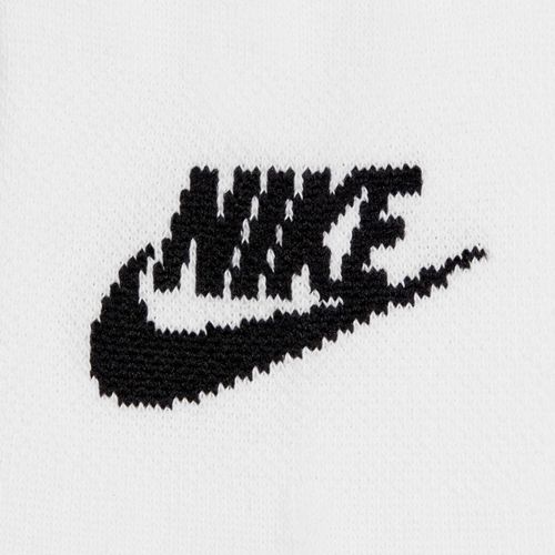 Meia Unissex Nike Invisível c/ 3 Pares Branco
