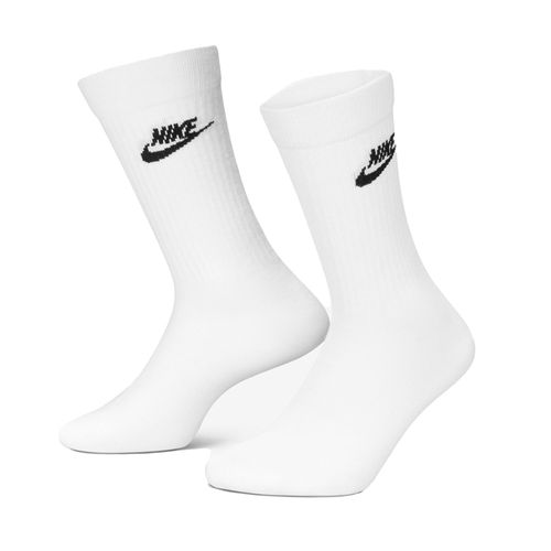 Kit c/ 3 Meias Unissex Nike Cano Longo Branco