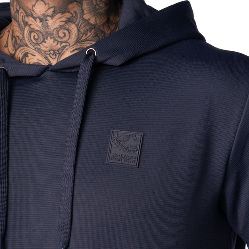 Moletom Masculino Red Nose Canguru Logo Relevo Marinho