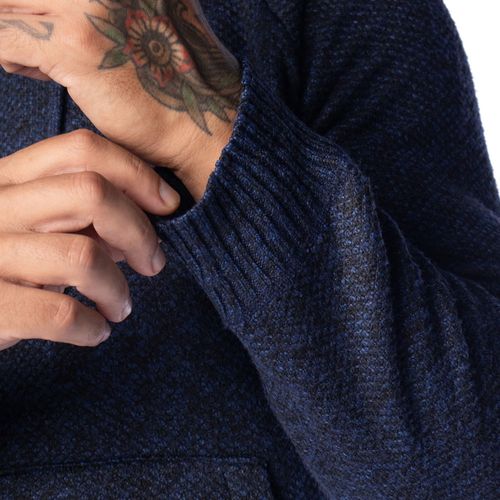 Suéter Masculino Red Nose Textura Frontal Canelado Marinho