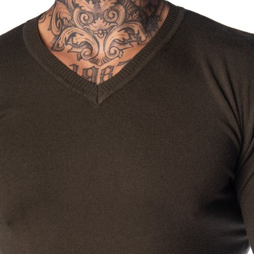 Suéter Masculino Broken Rules Tricot Musgo
