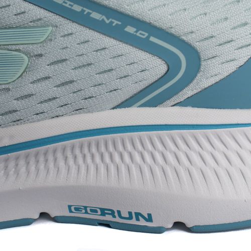 Tênis Feminino Skechers Consistent 2.0 Verde Claro/Azul