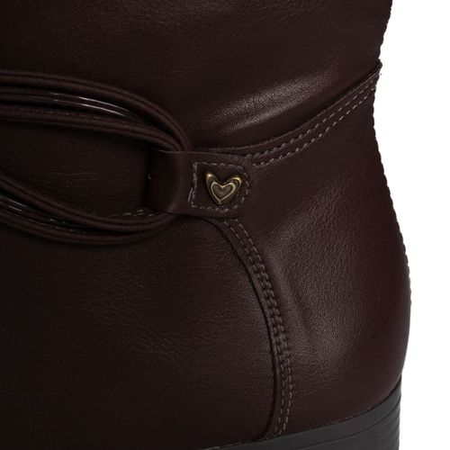 Bota Feminina Mississipi de Cano Curto Marrom
