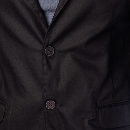 Blazer Masculino Pitt de Sarja Preto