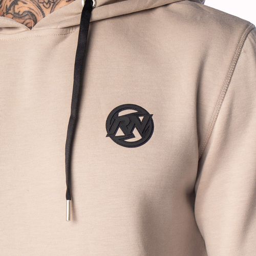 Moletom Masculino Red Nose Canguru Logo Relevo Caqui