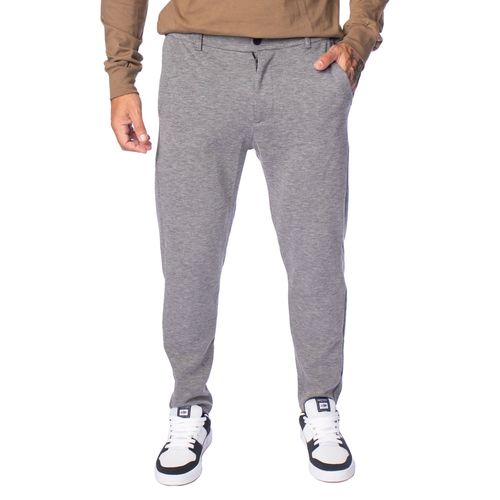 Calça Masculina Dixie Moletinho Slim Cinza