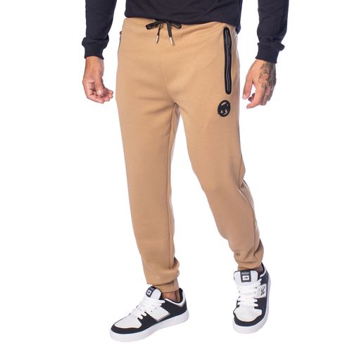 Calça Masculina Red Nose Moletom Mostarda