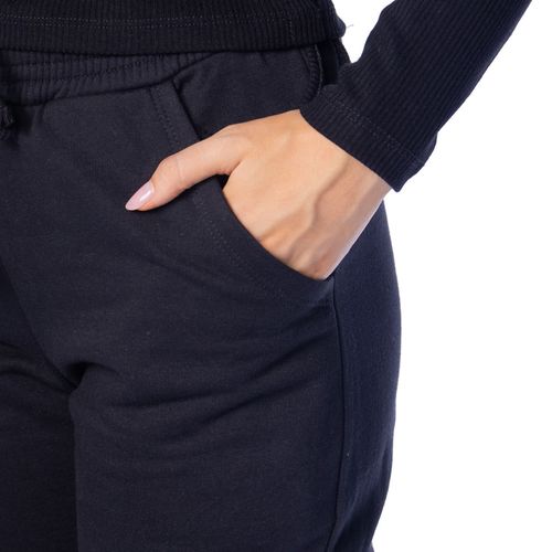 Calça Feminina Rechsul Jogger Interior Peluciado Preta