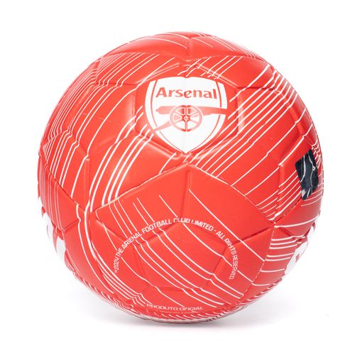 Bola de Futebol de Campo Dualt Arsenal Branco/Vermelho