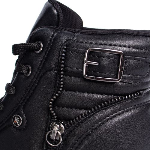 Coturno Feminino Kolosh Tratorado Preto