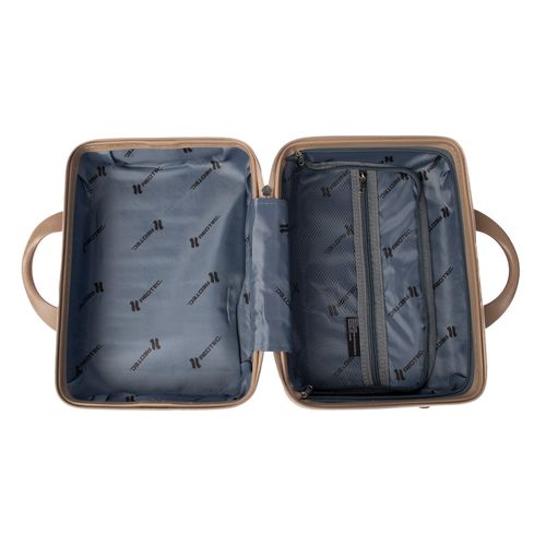Frasqueira de Viagem Redtec Barcelona Média Dourado