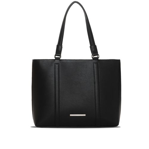 Bolsa Feminina Rafitthy Tiracolo Grande Detalhes Preto