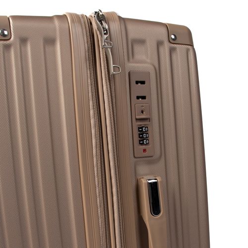 Mala de Viagem Redtec Barcelona Média Dourado