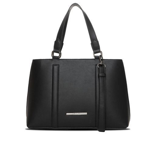 Bolsa Feminina Rafitthy Tiracolo Média Detalhes Preto