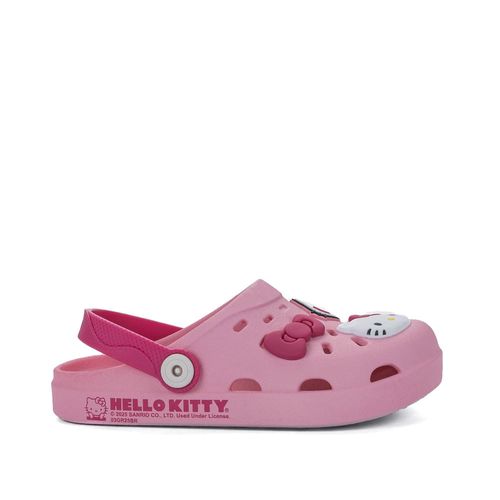 Sandália Infantil Grendene Babuche Hello Kitty Rosa Claro