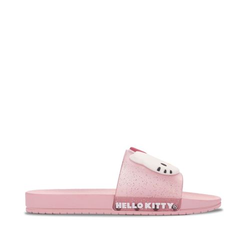 Chinelo Infantil Grendene Slide Hello Kitty Rosa Claro