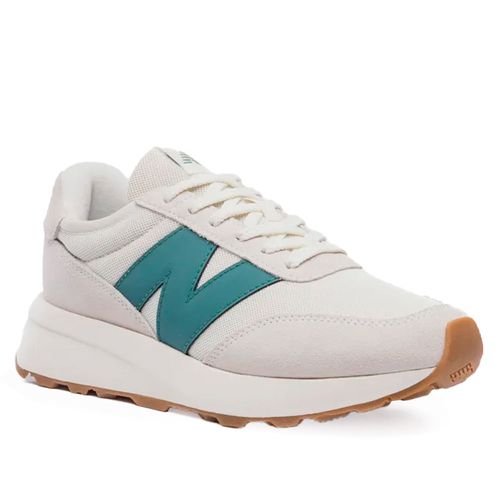 Tênis Unissex New Balance 370 V1 Bege/Verde