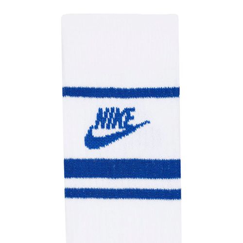 Meia Unissex Nike Everyday Cano Longo Dri-Fit Branco Preto