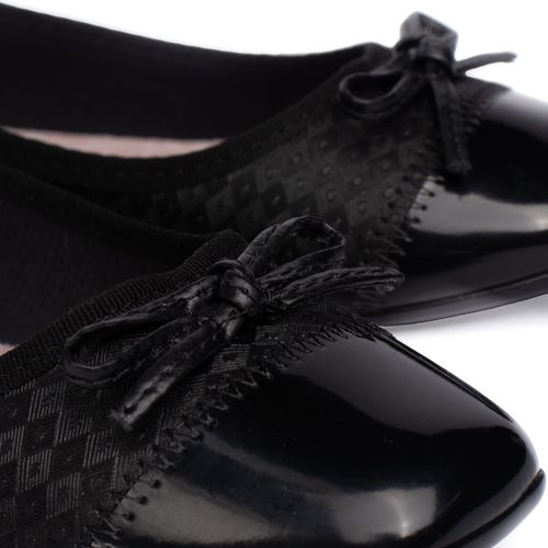 Sapatilha Feminina Moleca Napa Preto