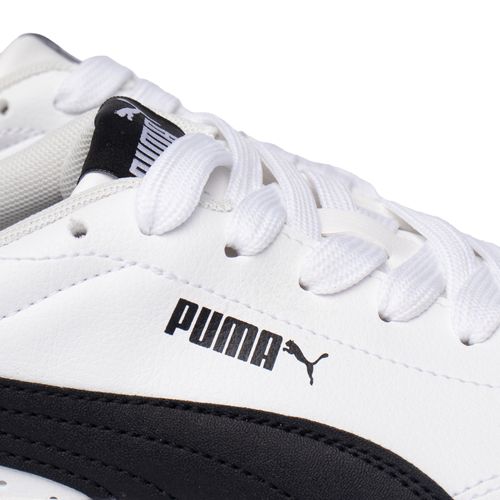 Tênis Masculino Puma Court Classic Branco/Preto