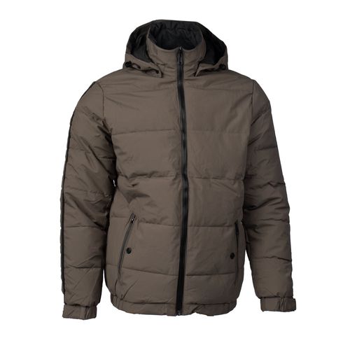 Jaqueta Masculina Sea Surf Puffer Capuz Removível Verde