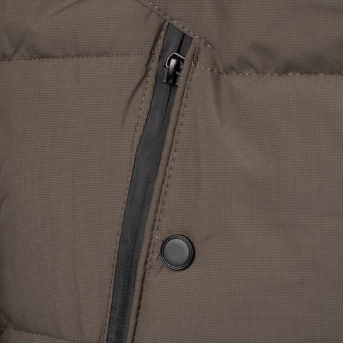 Jaqueta Masculina Sea Surf Puffer Capuz Removível Verde