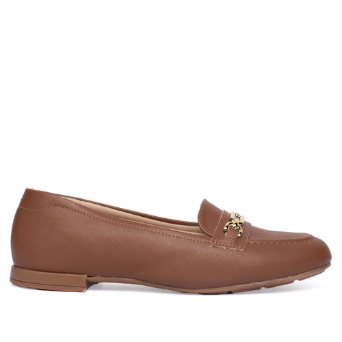 Mocassim Feminino Modare Corrente Napa Marrom