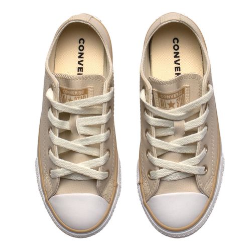 Tênis Infantil Converse Chuck Taylor Bege/Caqui