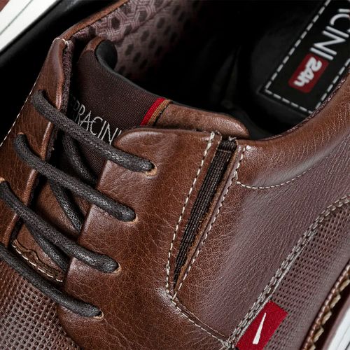 Sapato Masculino Ferracini Kingston Couro Marrom