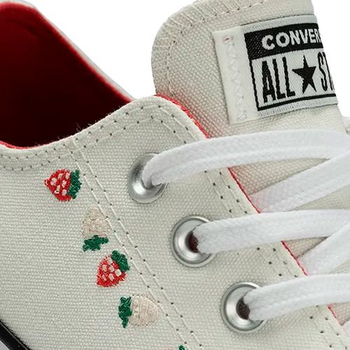 Tênis Feminino Converse Chuck Taylor All Star Morangos Bege